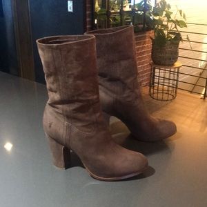 Frye Suede slouch boots